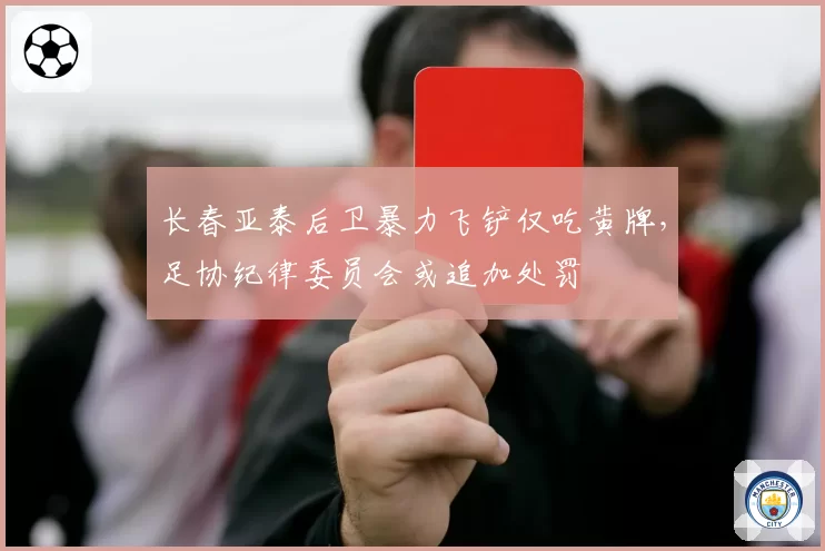 长春亚泰后卫暴力飞铲仅吃黄牌,足协纪律委员会或追加处罚